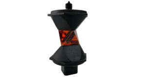 360° precisie prisma t.b.v. robotic totalstation Dit 360° precisie prisma (als het Leica model GRZ122) heeft onder een Leica-aansluiting en boven 5/8” voor een rover, waardoor deze samen met Leica GNSS Smart Antenne gebruikt kan worden. De offset is +23.1mm en is speciaal ontwikkeld voor robotic totalstation en hybride metingen.