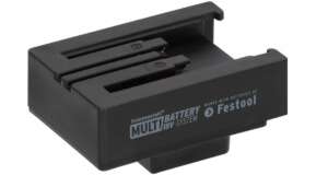 Festool adapter voor LED bouwlampen in het brennenstuhl® Multi Battery 18V Systeem