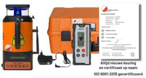 Geo-laser IL-91L Groenlicht Laser + Androtec Metor MTR-125 Digitale Ontvanger