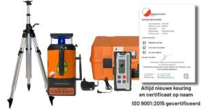 Geo-laser IL-91L Groenlicht Laser + Androtec Metor MTR-125 Digitale Ontvanger