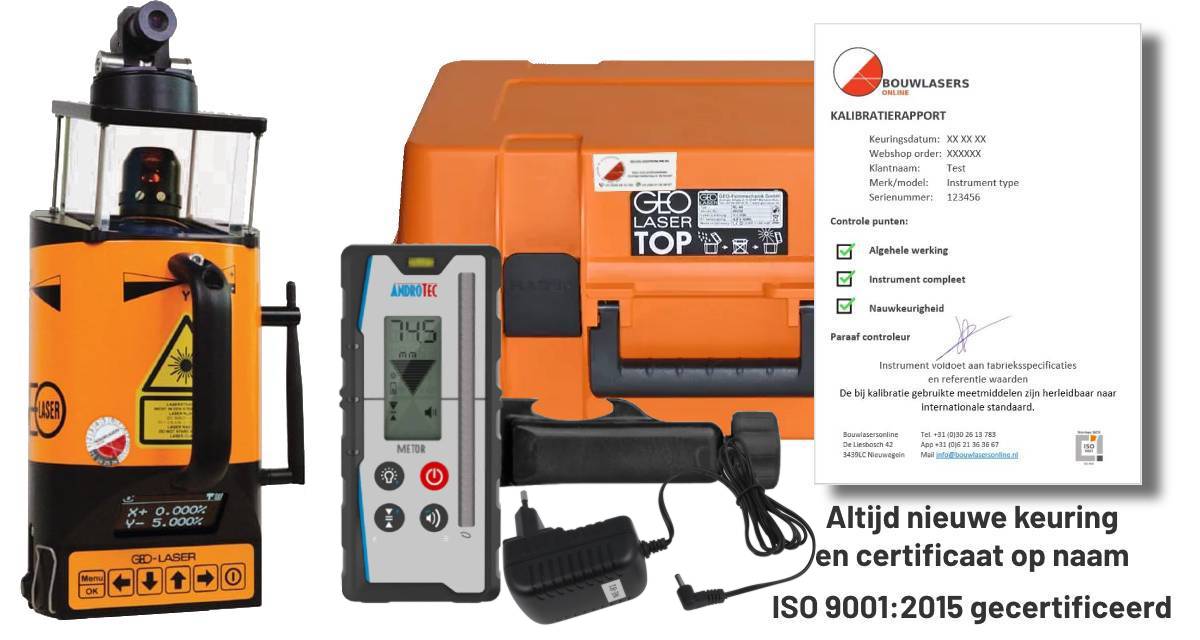 Geo laser NL-700 set Bouwlasers Online