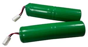 Accupack t.b.v. Geo Fennel Accu Type 008 Accu Geo Fennel Type 00 (set van 2 staven) Geschikt voor: Geo Fennel FL-200AN, FLG-250 Green, FL1000 3500mAh / 2,4V/ 8.4Wh (2x)