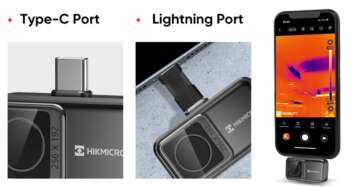 HIKIMICRO Mini2 V2 is compatibel met de nieuwste iPhone 15-serie en Android-apparaten. Voorzien van Lightning