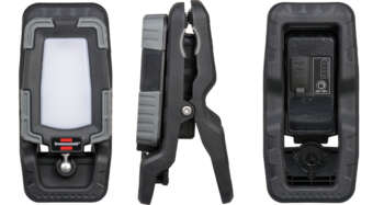 Mobiele LED-accuspot CL 1050 MA vanuit meerdere aanzichten