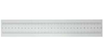 Aluminium Liniaal Meetsticker