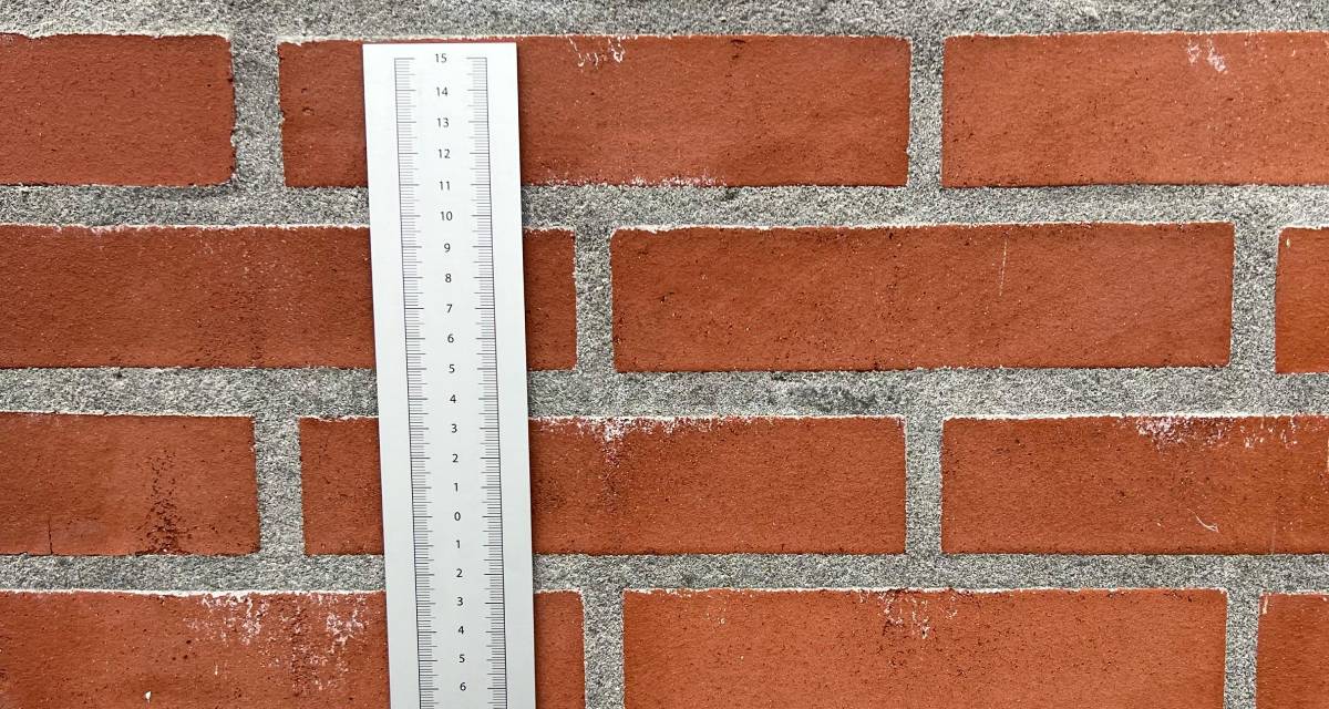 Liniaal meetsticker 15-0-15