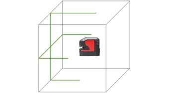 De robuuste Leica Lino L2G professionele groene kruislijnlaser.