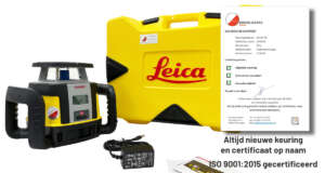 Leica Rugby CLH simplicity biedt moeiteloos gebruik van alle mogelijkheden van het lasersysteem
