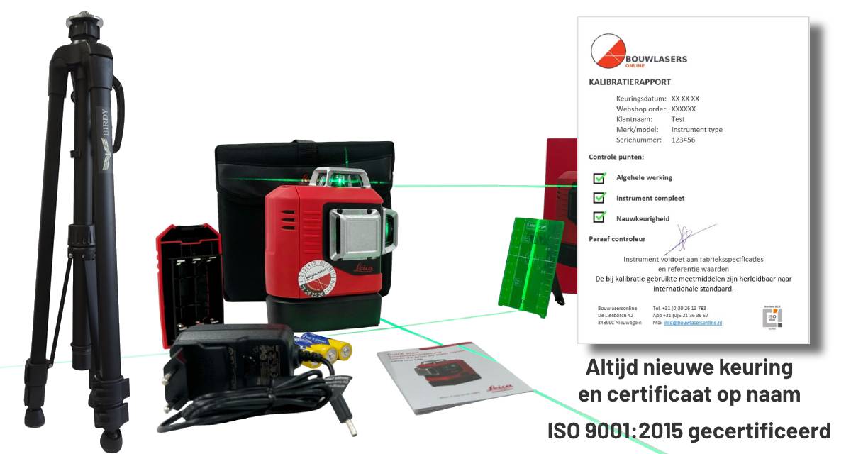 Leica LINO L6G-s met statief Bouwlasers Online