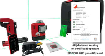 Complete set Leica LINO L6G inclusief koffer en accessoires