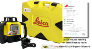 Leica Rugby 680 bouwlaser – Dubbel afschotlaser voor de echte vakman