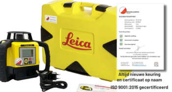 Leica Rugby 680 bouwlaser – Dubbel afschotlaser voor de echte vakman