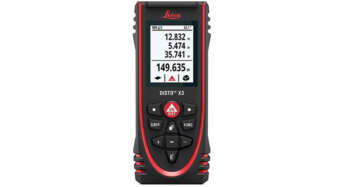 De nieuwste DISTO™ uit de Leica familie, de DISTO™ X3 met Bluetooth®, een meetbereik van 150m en een IP65 waarde waardoor hij water en stofdicht is!