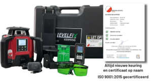 Levelfix 650HVSG bouwlaser groen