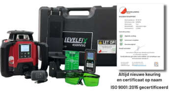 Levelfix 650HVSG bouwlaser groen