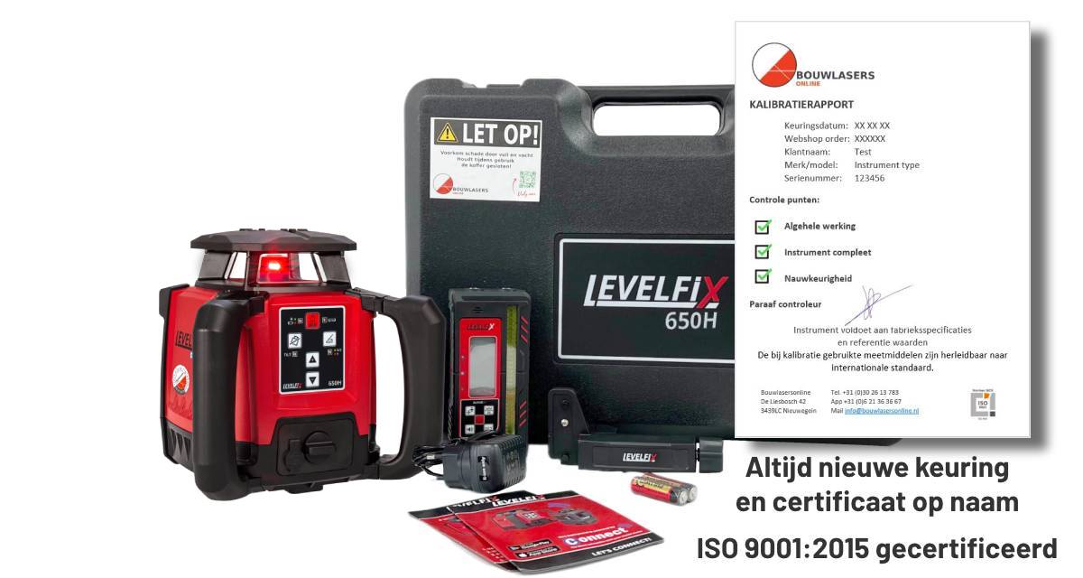 _Levelfix 650H set Bouwlasers Online