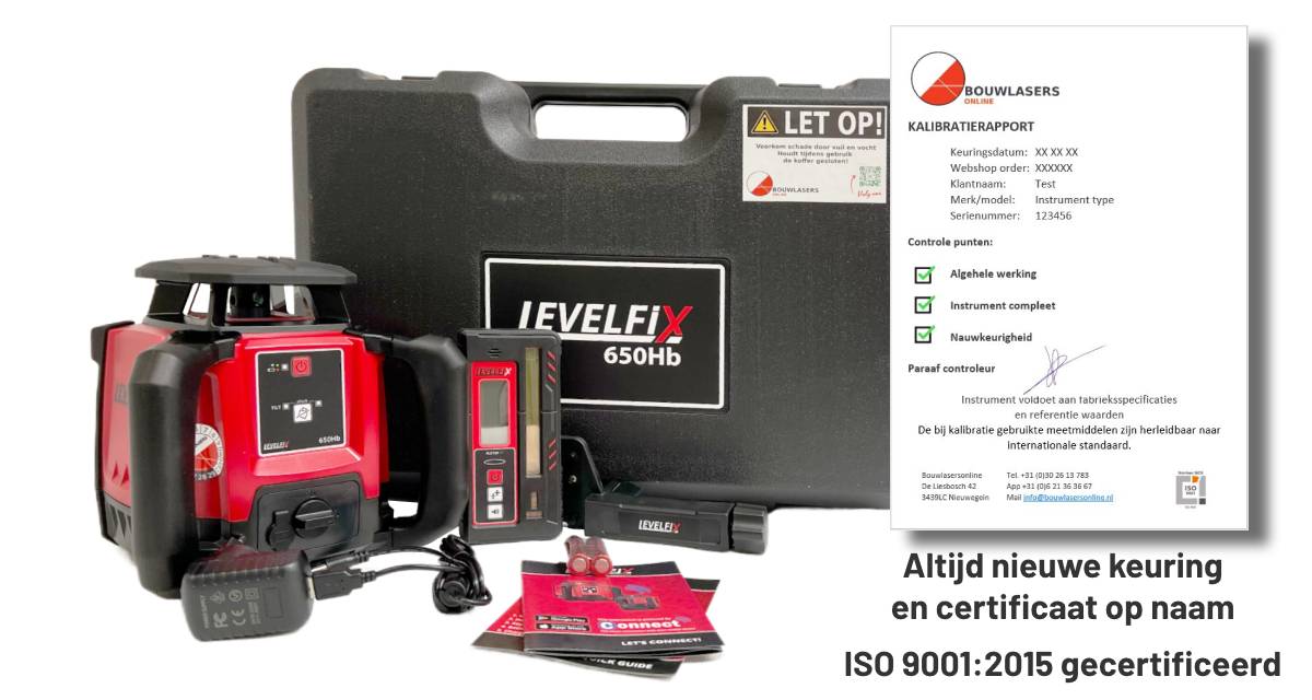 _Levelfix 650Hb set Bouwlasers Online