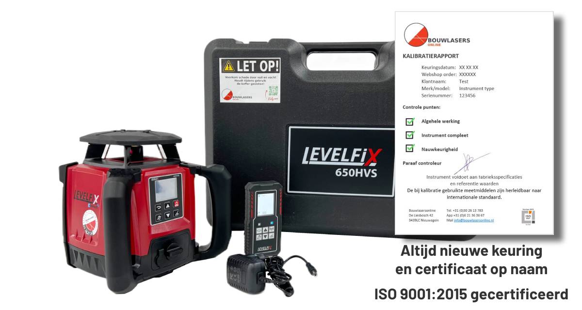 Levelfix 650HVS Bouwlasers Online