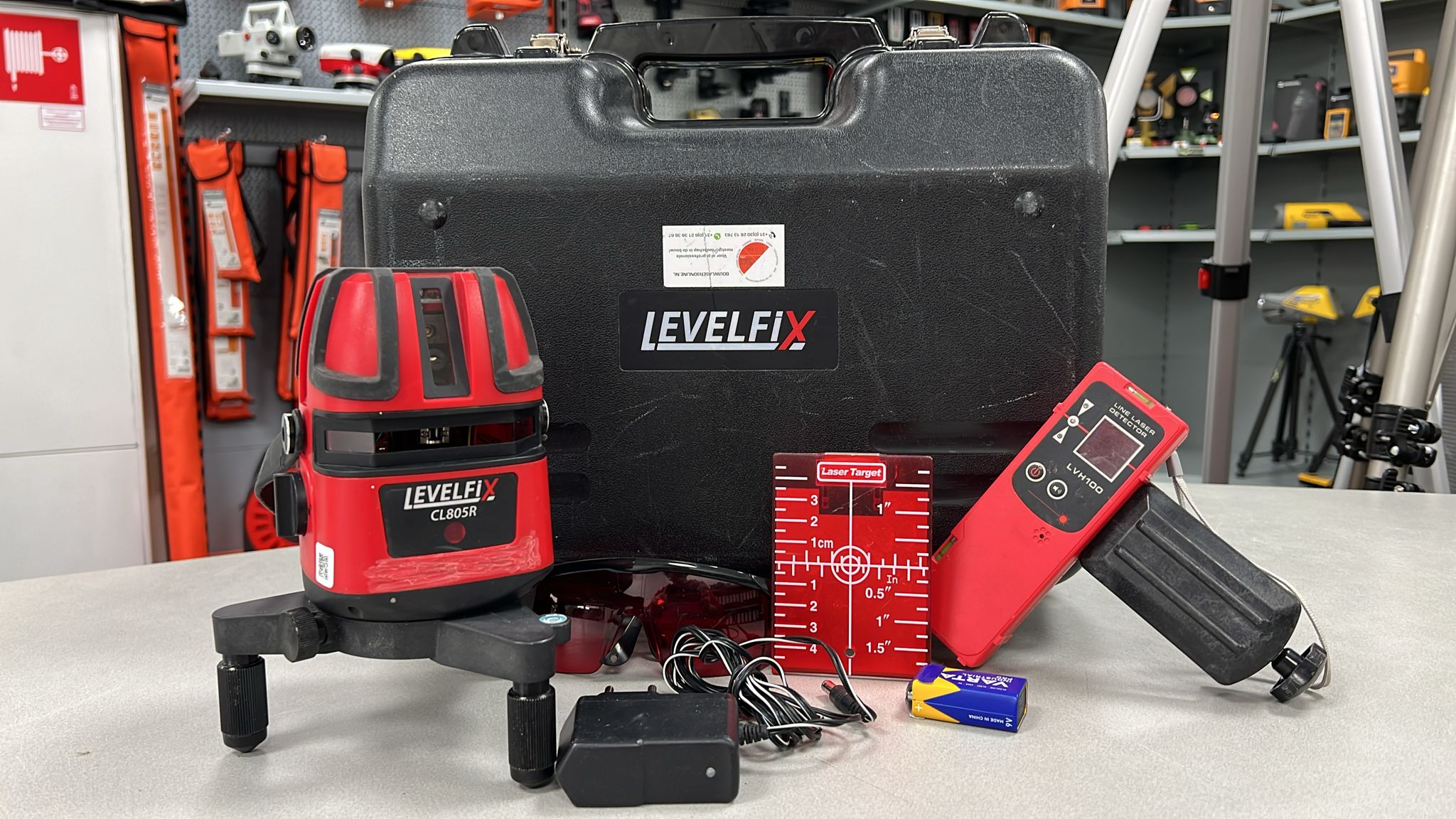 Levelfix CL805R set (A grade) Bouwlasers Online