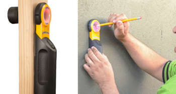 Levelfix XL300 digitale Boorgeleider snel vinden van de boor-uitgangspositie De Levelfix XL300 is geschikt voor verschillende bouwmaterialen, zoals hout, steen, gips en beton met een maximale dikte van 300 mm. Plaats de doelmagneet met zelfklever op de plek waar je wil uitkomen. Met de handzender vind je eenvoudig het midden van de doelmagneet. Zo kun je zorgeloos beginnen met boren en bespaar je tijd en onverwachtse kosten!  Met de Levelfix XL300 boorgeleider voor doorlopende gaten detecteert u nauwkeurig uittredepunten voordat u gaat boren en kernboren. De XL300 is de eenvoudigste en snelste manier om een nauwkeurig punt te vinden, zonder te meten, voordat je aan je project begint. Scant door de meeste soorten niet-magnetische bouwmaterialen, zoals hout, gipsplaten, bakstenen en gegoten beton tot een dikte van 30 cm. Dit eenvoudige maar effectieve hulpmiddel bespaart tijd door het verminderen van giswerk en het boren van onnodige gaten. Ideaal voor kabel- en draadinstallaties, scannen van beton en overal waar doorboren nodig is. Bevestig de magneet van de zender op de plek waar geboord moet worden en scan vervolgens met de ontvanger de omgeving van de andere kant van de muur. Als de ontvanger zich in de buurt van het midden van de zender bevindt en de veldsterkte sterk is, licht de ontvanger rood op. KENMERKEN: - Normale modus scant door conventionele binnenmuren tot 11 cm dik - DeepScan®-modus scant door materialen tot 30 cm dik. De Levelfix Zircon XL300 boorgeleider werkt op 3 AAA-batterijen en wordt geleverd met de doelmagneten in een stevige tas. 