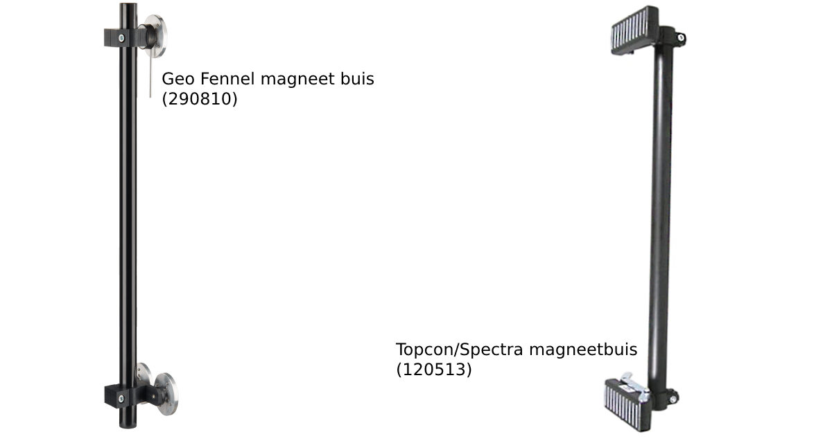 Geo Fennel magneetbuis t.b.v. machine ontvanger