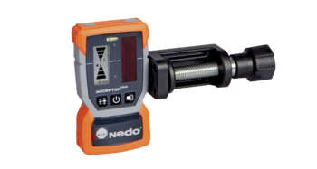 ACCEPTOR Line Laserontvanger ACCEPTOR Line met mm-display voor rode lijnlasers met pulsfunctie