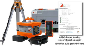 Nedo Primus2 H1N+ Long Range Enkel Afschot Laser set compleet