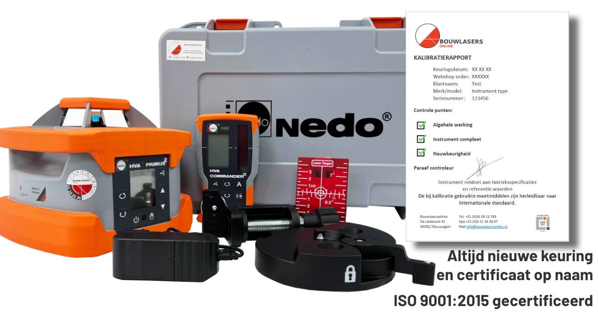 _Nedo Primus2 HVA set Bouwlasers Online