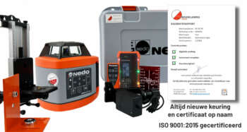 Nedo Sirius1 HV Set De veelzijdige en robuuste rotatie laser