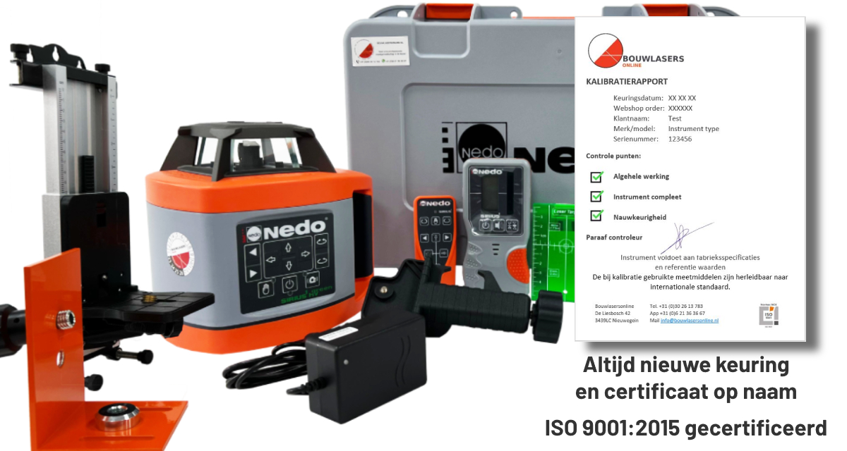 _Nedo Sirius1 HVG Set Bouwlasers Online