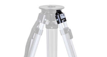 Nedo statief poot scharnier zonder spreidstop (zwart) t.b.v. statiefbeen passend op o.a. de Nedo statieven 200203.