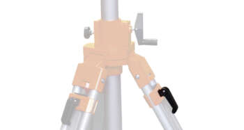 Nedo statief snelklem poot Nedo statief snelklem poot voor de geleiding van de trekstang t.b.v. o.a. de Nedo statieven 200312, 200631, 210618 en 210621