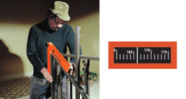 Hoekmeter winkelfix Shorty