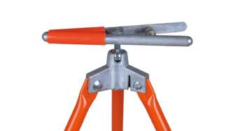 : De poten zijn voorzien van een verzinkt uitzetstuk, wat ze beschermt tegen roest en slijtage.