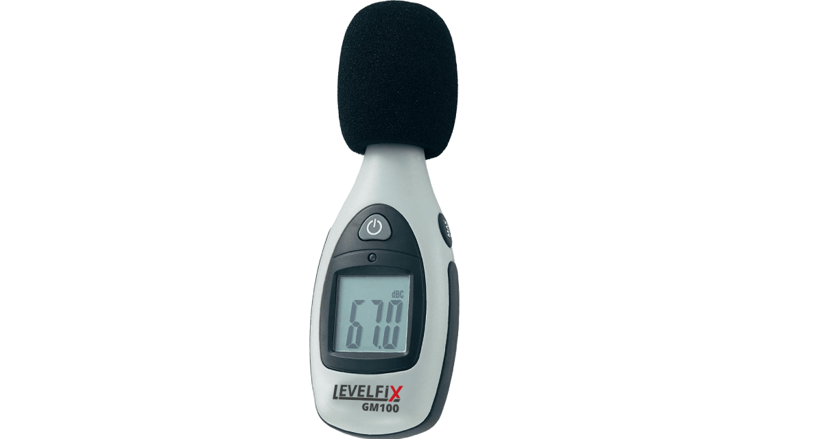 Levelfix GM100 geluidsniveaumeter Bouwlasers Online