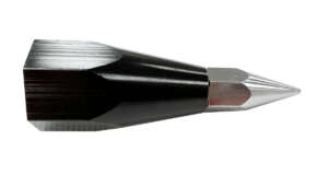 Prisma- Roverstok punt 5/8" Punt uit geanodiseerd aluminium met ingeschroefde stalen tip, een totale lengte van 80 mm en 5/8"inwendig draad. Passend op alle prisma en roverstokken met uitwendig 5/8"draad.