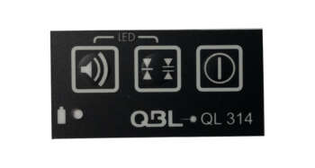 QBL QL314 toetsenbord QBL QL314 vervangbaar zelfklevend toetsenbord.