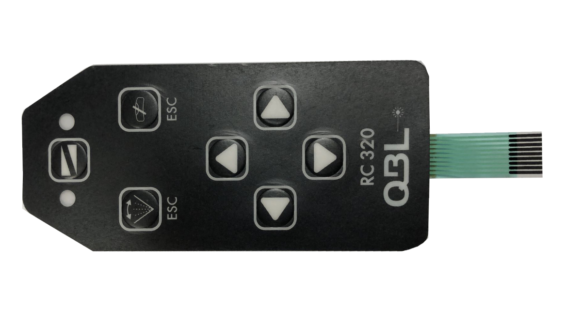 QBL RC320 toetsenbord Bouwlasers Online