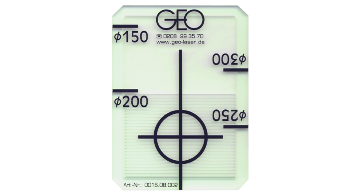 Richtmerk Geo Laser groen (Kort) Bouwlasers Online