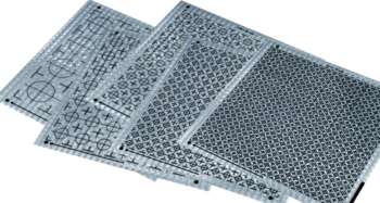 Topcon Sokkia meetstickers op vel