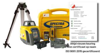 De opvolger van de GL422N, de GL1425C; set compleet incl. ontvanger en statief