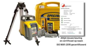 Spectra GL412 Enkel Afschot Laser set compleet incl. HL760, afstandsbediening en statief