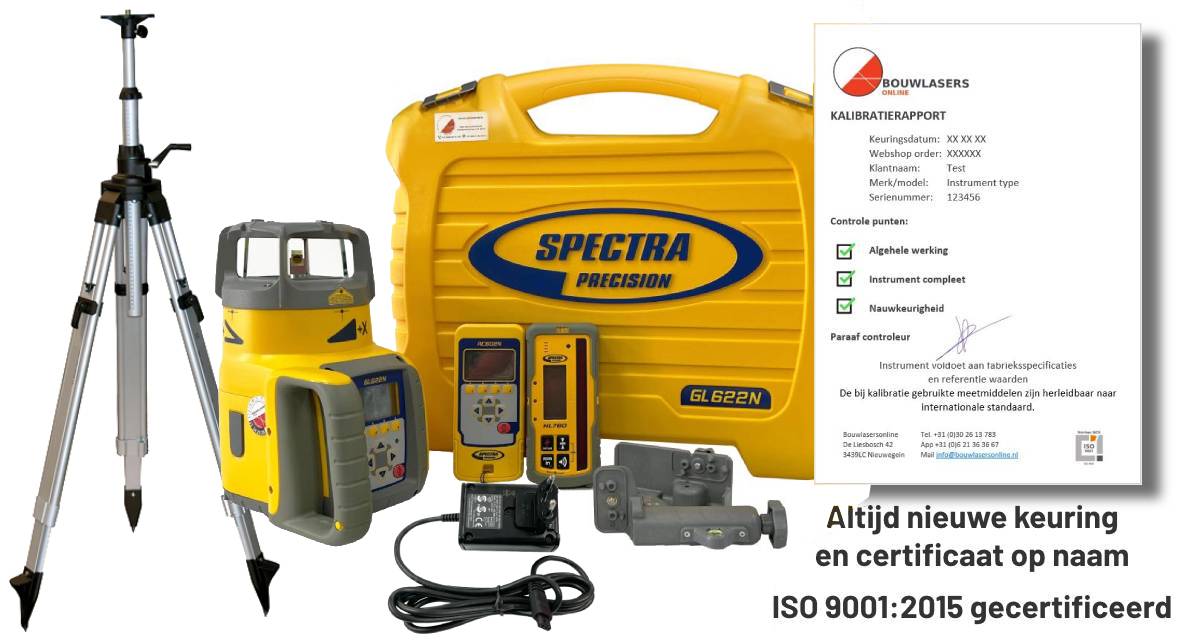 Spectra GL622N set compleet Bouwlasers Online