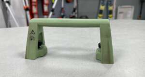 Gebruikt Leica T100 serie handvat Groen Passend op diverse leica theodoliet modellen Bijzonderheden: lichte gebruikssporen