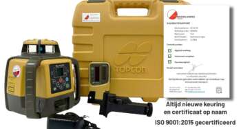 Topcon RL-HV2S Digitale Dubbel Afschotlaser Set