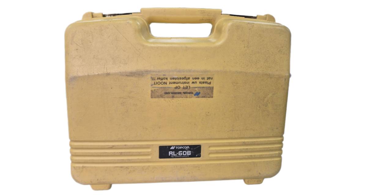 Topcon RL60 koffer (B+ Grade) Bouwlasers Online