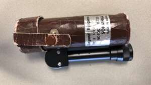 Gebruikte Sokkisha hoekocculair DE 3 t.b.v. de BT20 serie theodoliet Geleverd incl. opbergkoker Bijzonderheden: Geen