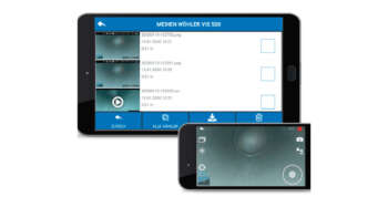 toekomst. De WLAN-interface van de camera maakt het mepe