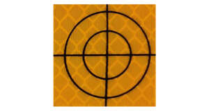 Meetstickers Geel los