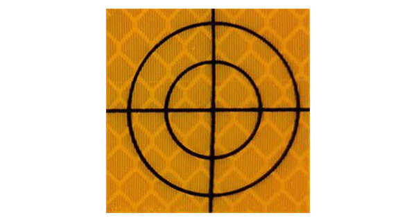 Meetstickers Geel los